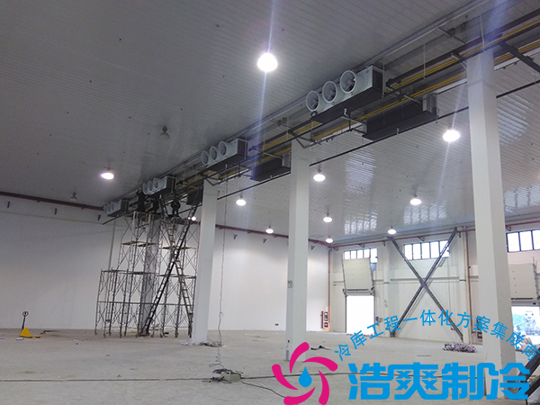 餐飲公司建造21000立方米大型食品冷藏庫造價多少錢？_浩爽制冷