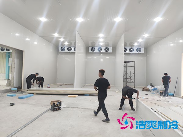 5000平米生鮮冷鏈果蔬保鮮冷庫(kù)建造安裝造價(jià)多少錢(qián)？-浩爽制冷