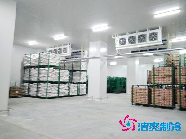 安裝一個-35℃低溫海鮮速凍冷庫大致多少費用？-浩爽制冷